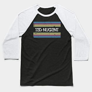 ted nugent vintage rainbow Baseball T-Shirt